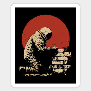 Building a Better Universe, One Brick at a Time Sticker